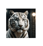 ホワイトタイガーの新日常1（個別スタンプ：12）