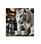 ホワイトタイガーの新日常1（個別スタンプ：30）