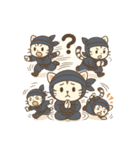 白虎くんのゆるっと～忍者編～（個別スタンプ：34）