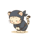 白虎くんのゆるっと～忍者編～（個別スタンプ：40）