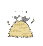 ベランダ牛2（個別スタンプ：22）