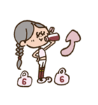 Workoutマリーちゃん♡（個別スタンプ：36）