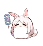 うさガール（個別スタンプ：21）