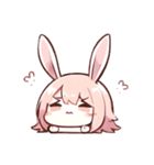 うさガール（個別スタンプ：27）