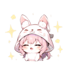 うさガール（個別スタンプ：28）