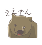 今日のウォンバット（個別スタンプ：8）