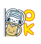 ふくろいぬ＆こまりねこ（個別スタンプ：10）