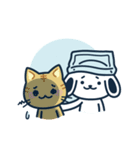 ふくろいぬ＆こまりねこ（個別スタンプ：11）