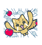 ふくろいぬ＆こまりねこ（個別スタンプ：15）