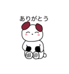 COLORFUL EARS PANDAS（個別スタンプ：2）