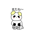 COLORFUL EARS PANDAS（個別スタンプ：4）