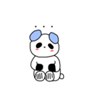 COLORFUL EARS PANDAS（個別スタンプ：10）
