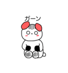 COLORFUL EARS PANDAS（個別スタンプ：12）