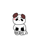 COLORFUL EARS PANDAS（個別スタンプ：13）