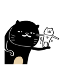 ちいさき者とネコチャンズ夏（個別スタンプ：4）