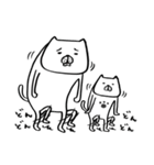 ちいさき者とネコチャンズ夏（個別スタンプ：12）