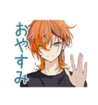 恋人返信♡わんこ系ギャル男（個別スタンプ：7）