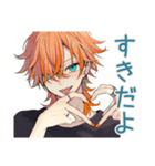 恋人返信♡わんこ系ギャル男（個別スタンプ：9）