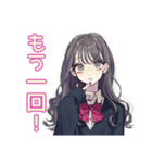 おしゃれJKの動画撮影日和♡（個別スタンプ：5）