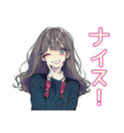 おしゃれJKの動画撮影日和♡（個別スタンプ：19）