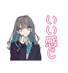 おしゃれJKの動画撮影日和♡（個別スタンプ：20）