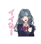 おしゃれJKの動画撮影日和♡（個別スタンプ：26）