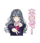 おしゃれJKの動画撮影日和♡（個別スタンプ：28）
