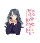 おしゃれJKの動画撮影日和♡（個別スタンプ：29）