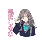 おしゃれJKの動画撮影日和♡（個別スタンプ：32）