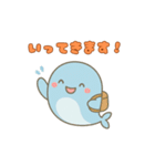 ゆるくて可愛いくじらスタンプ（個別スタンプ：6）