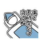 後回し棒人間スタンプ（個別スタンプ：2）