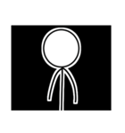 後回し棒人間スタンプ（個別スタンプ：9）