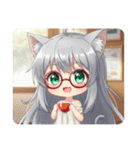 赤い眼鏡の精霊みなみちゃんプレミアム（個別スタンプ：29）
