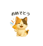 わんちゃんねこちゃん大集合‼️日常使い◎（個別スタンプ：39）