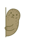 こっそり覗く可愛い動物たち（個別スタンプ：13）