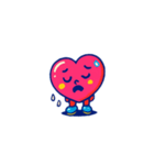 ハッピーハートくん（個別スタンプ：5）