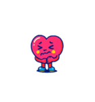 ハッピーハートくん（個別スタンプ：6）
