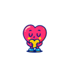 ハッピーハートくん（個別スタンプ：7）