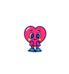 ハッピーハートくん（個別スタンプ：8）
