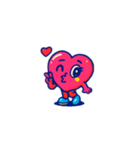 ハッピーハートくん（個別スタンプ：12）