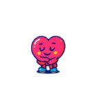 ハッピーハートくん（個別スタンプ：21）