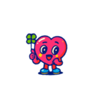 ハッピーハートくん（個別スタンプ：22）
