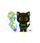 動くいろいろキャラ日常会話（個別スタンプ：3）