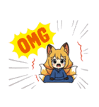 使いやすいきつねちゃんスタンプ（個別スタンプ：4）
