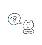 しろいねこと送る生活 4（個別スタンプ：12）