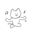 しろいねこと送る生活 4（個別スタンプ：34）