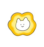 しろいねこと送る生活 4（個別スタンプ：37）
