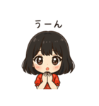 かわいいちびキャラアイドル♡日常 vol.12（個別スタンプ：3）