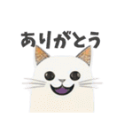 猫の日常 ありがとう他多数（個別スタンプ：2）