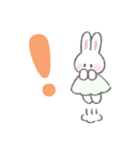 でか文字ふんわりうさちゃん（個別スタンプ：33）